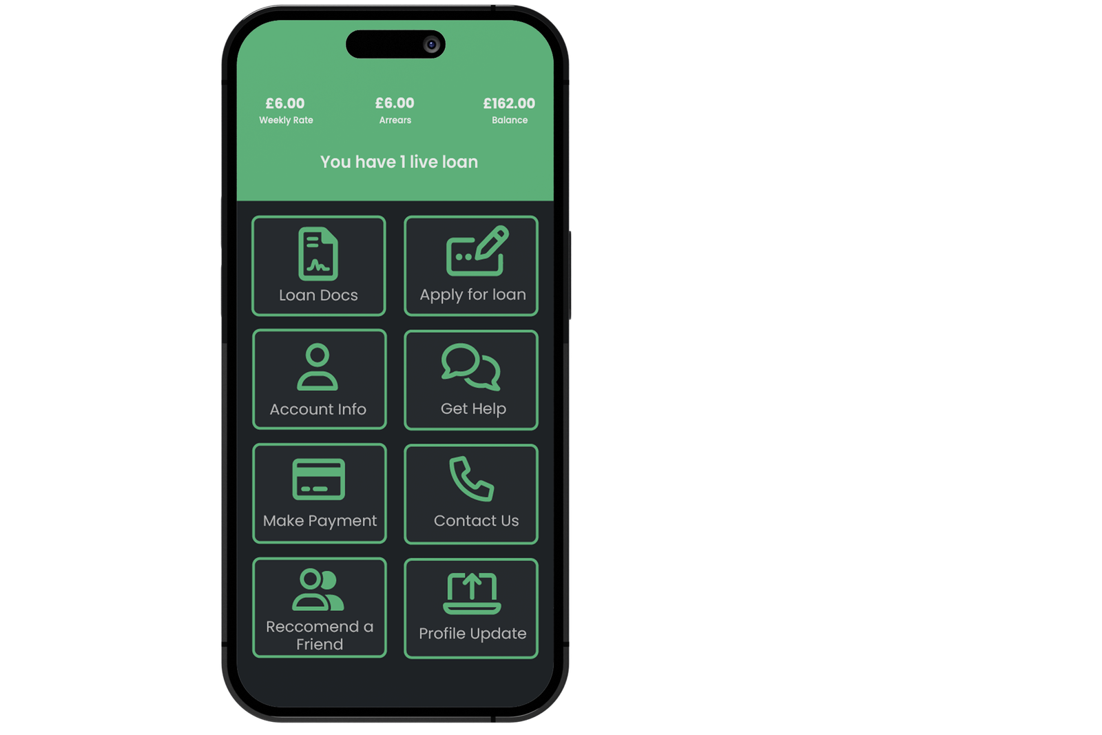 Handy Phone Interface