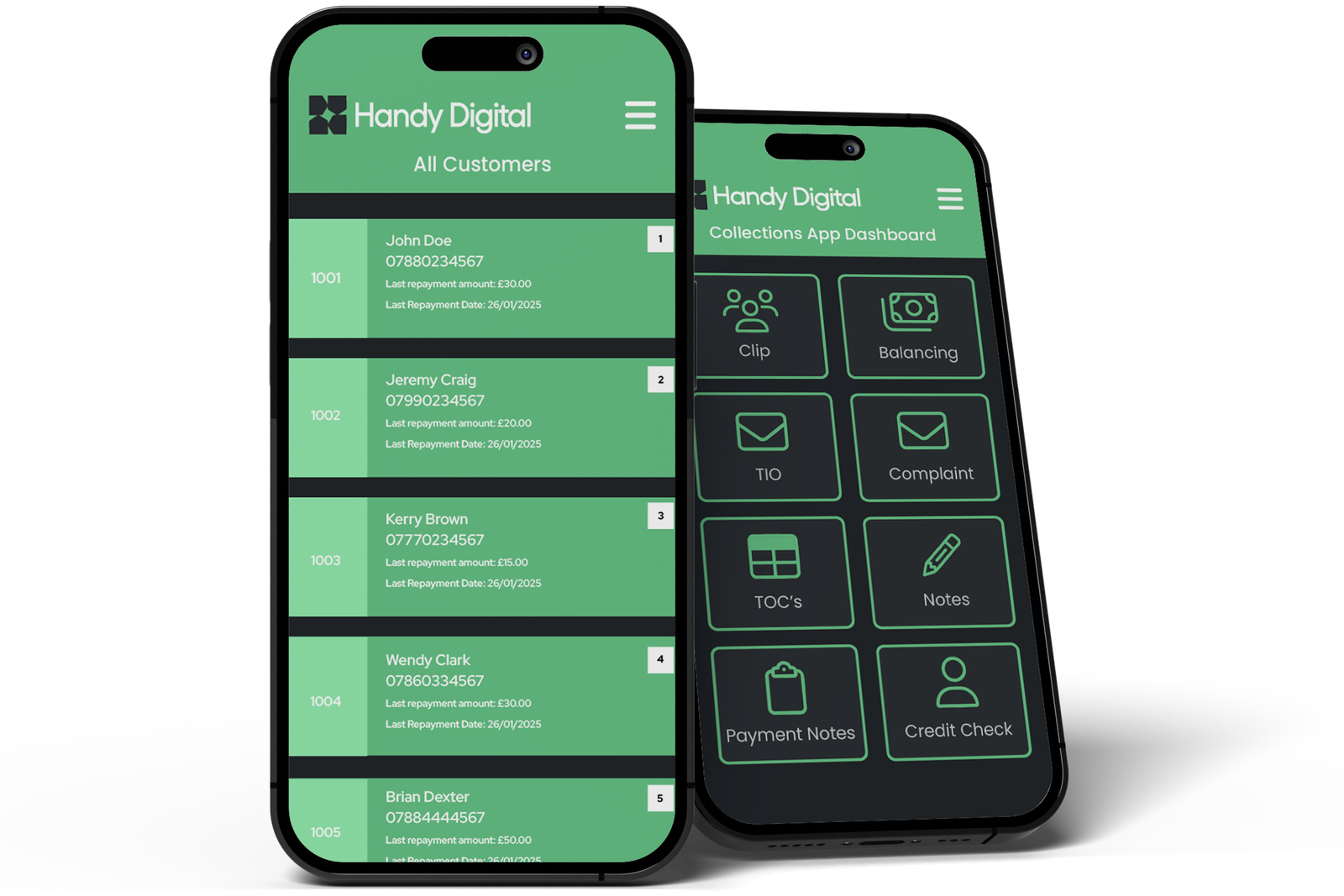 Handy Phone Interface