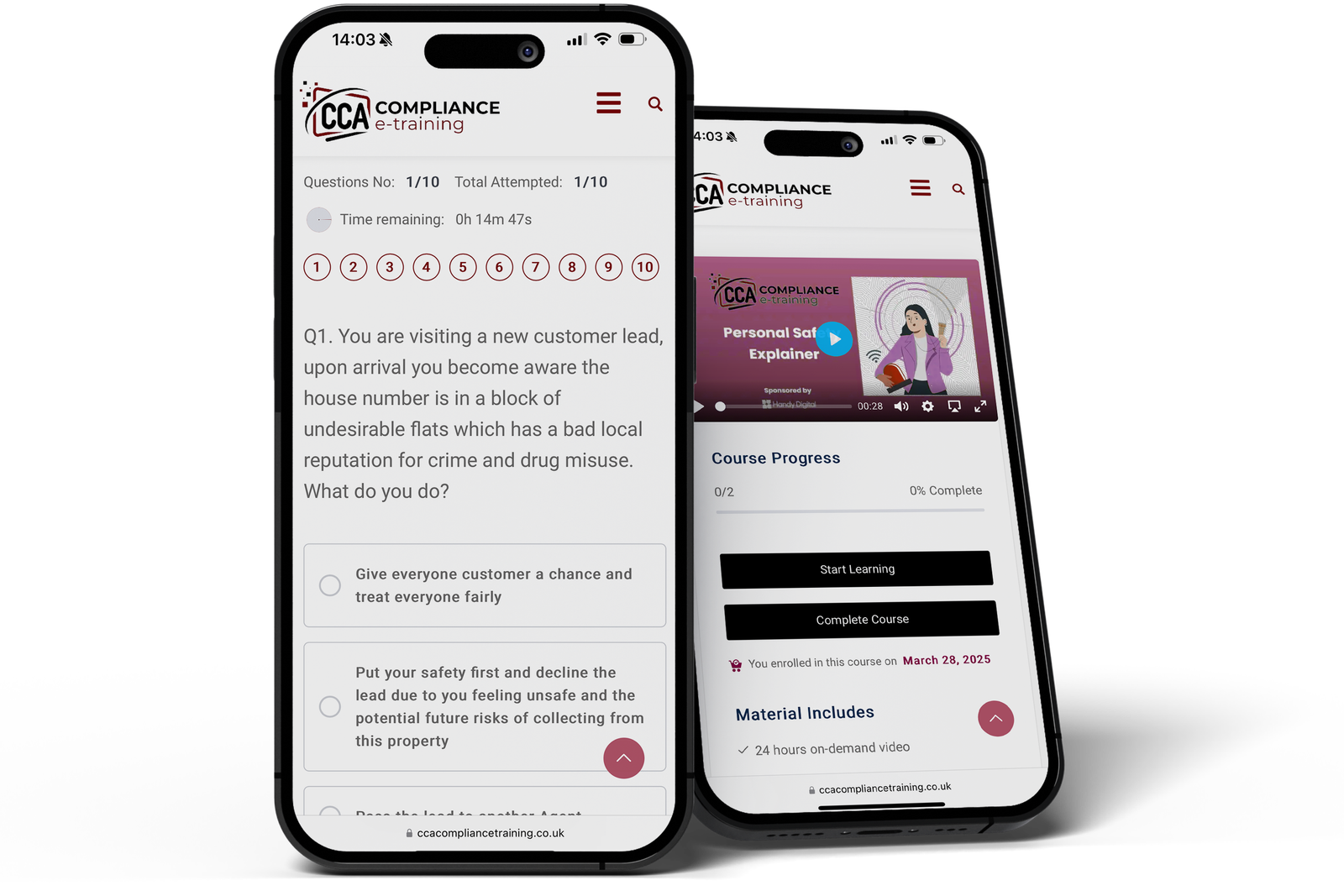 Handy Phone Interface